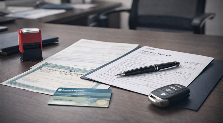 Documentación y trámites de gestoría del automotor